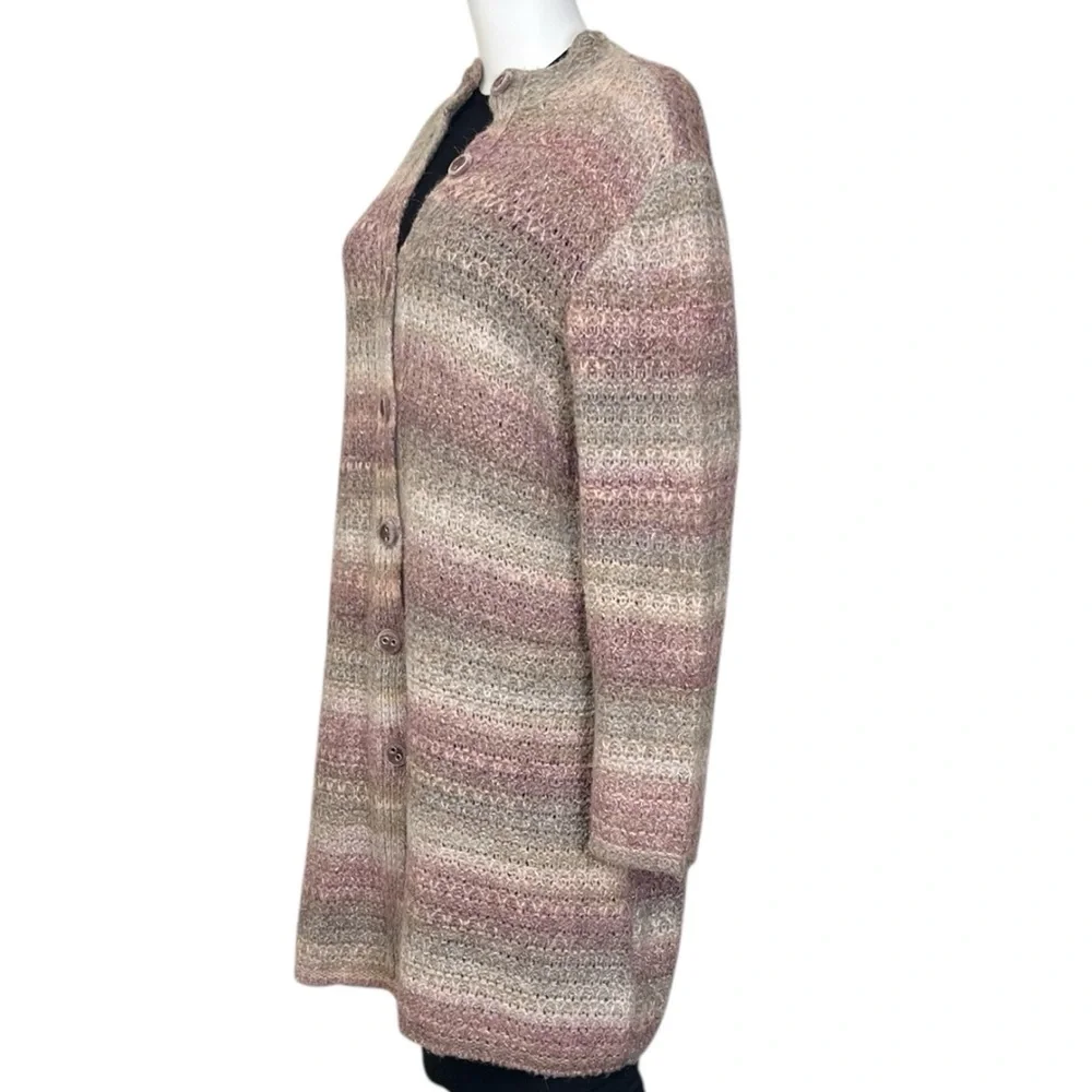 J. Jill Longline Wool & Alpaca Blend Cardigan - sz XL